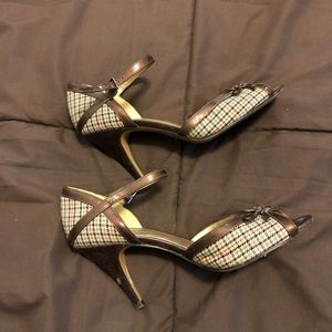 Anne Klein Plaid Pumps